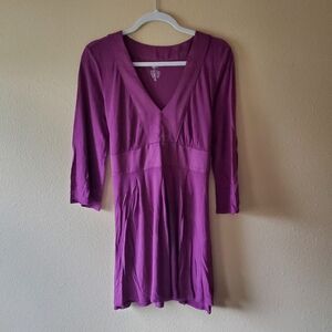 Mossimo Long Flowy V-neck Top with Sash